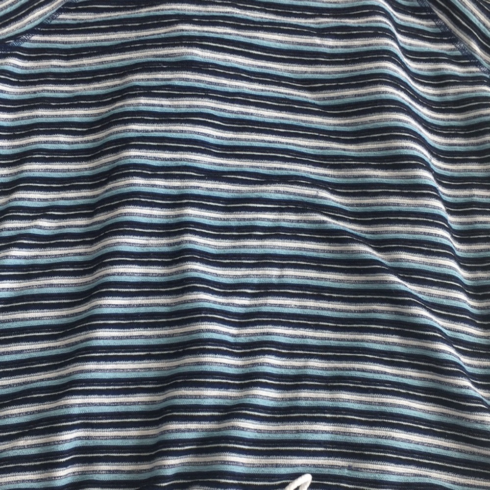 Drawstring Striped Pullover Top - Picture 5 of 11